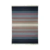 Tapis Tofta wave, Bleu, 170x240 cm