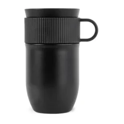Tasse de voiture thermos Ted 32 cm, Noir