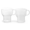 Tasse en verre Sagaform 15 cl Lot de 2, Transparent
