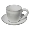 Tasse à espresso avec soucoupe Nordic Sand, 5 cl