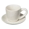 Tasse à espresso avec soucoupe Nordic Vanilla 5 cl, Cream