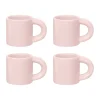 Tasse à espresso Bronto 10 cl Lot de 4, Pink