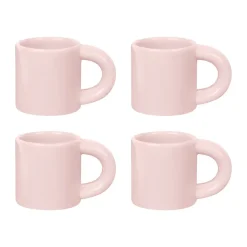 Tasse à espresso Bronto 10 cl Lot de 4, Pink