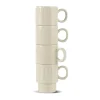 Tasse à espresso Coffee & More, lot de 4, Beige