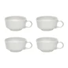 Tasse à espresso Silhouette 10 cl lot de 4, Blanc