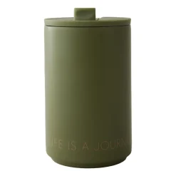 Tasse isotherme Design Letters, Forest green