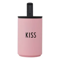 Tasse isotherme Design Letters, Pink-kiss