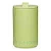 Tasse isotherme Design Letters, Green pale
