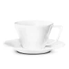 Tasse à thé avec soucoupe Grand Cru, Blanc
