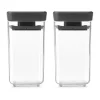 TASTY+ boîte empilable 2 pièces 0,15 L, Gris foncé