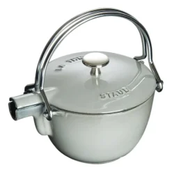 Théière ronde Staub 1,15 L, Gris