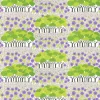 Tissu Allé, Vert-violet