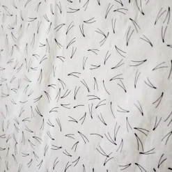 Tissu Barr, noir