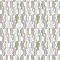 Tissu Blader, rose-gris-vert