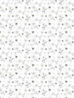 Tissu Blomstersurr, Beige