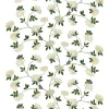 Tissu Kungsfiskaren, Blanc