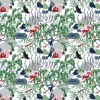 Tissu marron Mimers, Multi