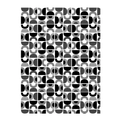 Tissu Spiraldans, Gris