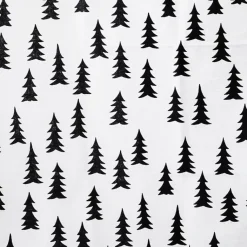 Toile cirée Gran, noir - blanc