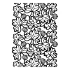 Toile cirée Krusbär, Noir-blanc