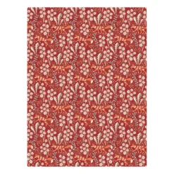 Toile cirée Stjärnspeja, Rouge