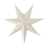 Étoile de l'avent blanche Bare, 45 cm