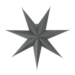 Étoile de l'avent bleu gris, 60 cm