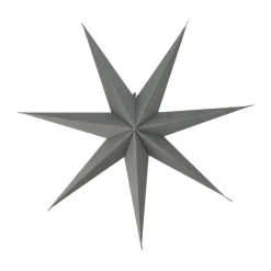 Étoile de l'avent bleu gris, 80 cm