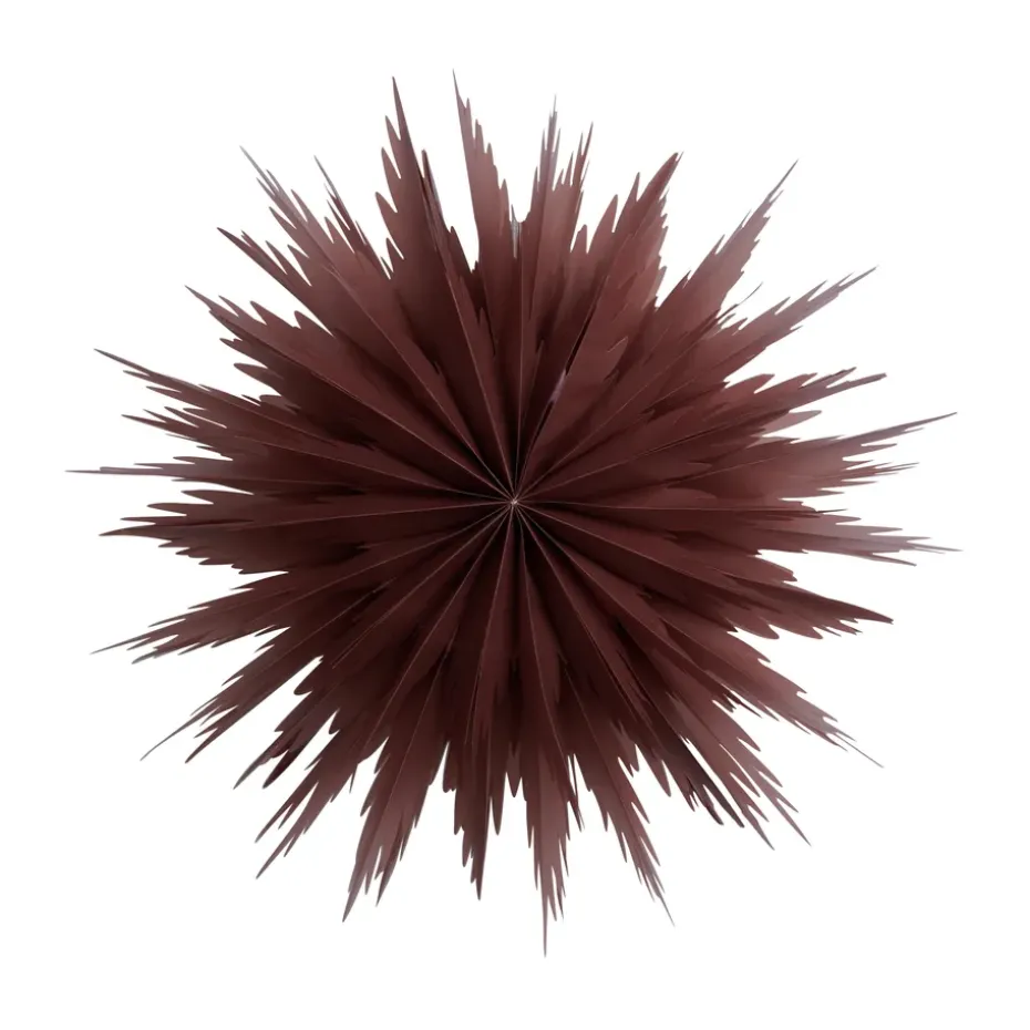 Étoile de l'avent Liz Ø50 cm, Red ochre