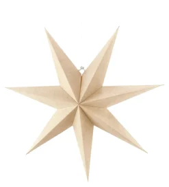 Étoile de l'avent nature Bare, 80 cm
