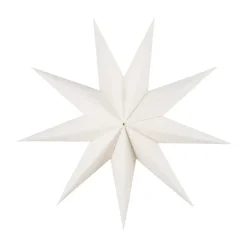Étoile de Noël Stella Bouclé 60, Blanc