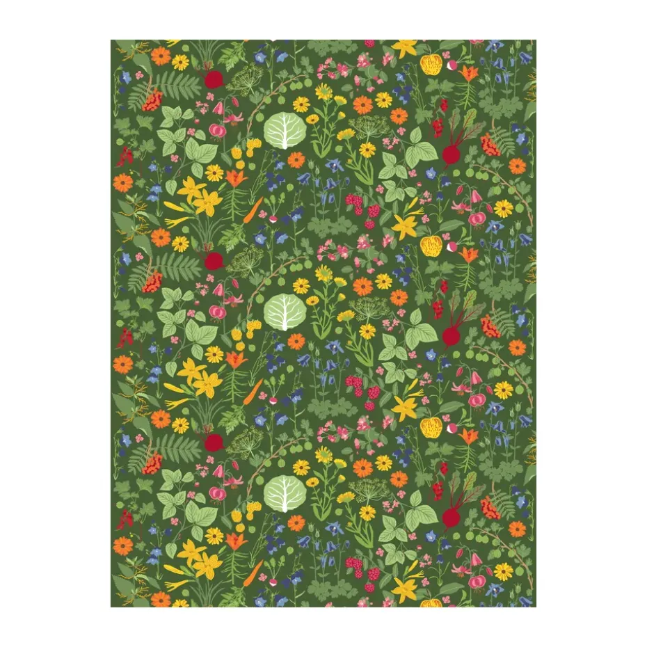 Toile cirée Hedemora, Vert