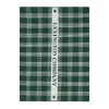 Torchon de cuisine Lexington coton écologique 50x70 cm, Green-white