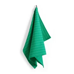 Torchon Canteen 52x80 cm, Emerald pinstripe