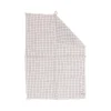 Torchon Ernst à carreaux, Bleu-beige