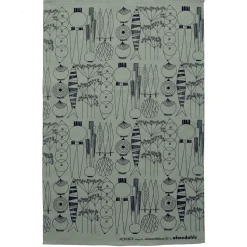 Torchon Picknick, Gris vert-noir