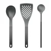 Ustensiles de cuisine Optima 1, 3 pièces, Nylon noir