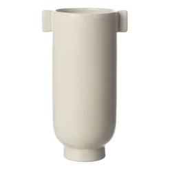 Vase avec anse Ernst 21 cm, Blanc Sable