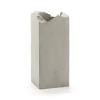 Vase Broquaine S 28 cm, Grey