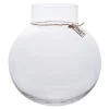 Vase en verre Ernst Hauteur 25 cm Ø 24 cm, transparent