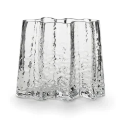 Vase Gry wide 19 cm, Clear