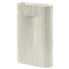 Vase Ridge 48,5cm, Off white
