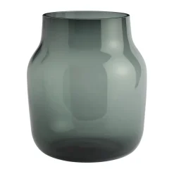 Vase Silent Ø20 cm, Dark Green