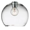 Verre de remplacement pour lampe à suspension Rowan 15,5 cm, Transparent