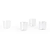 Verre Angle Lot de 4, Wide 7,5 cm