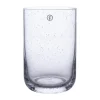Verre à boire Ernst en verre bullé 50 cl lot de 2, Clair
