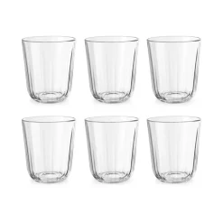 Verre à boire Facet 27 cl, pack de 6, Transparent