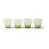 Verre Bulb 70's 27 cl lot de 4, Mint green