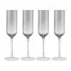 Verre à champagne Fuumi 22 cl lot de 4, Smoke - clair