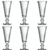 Verre à champagne Perigord 16 cl, lot de 6, Transparent